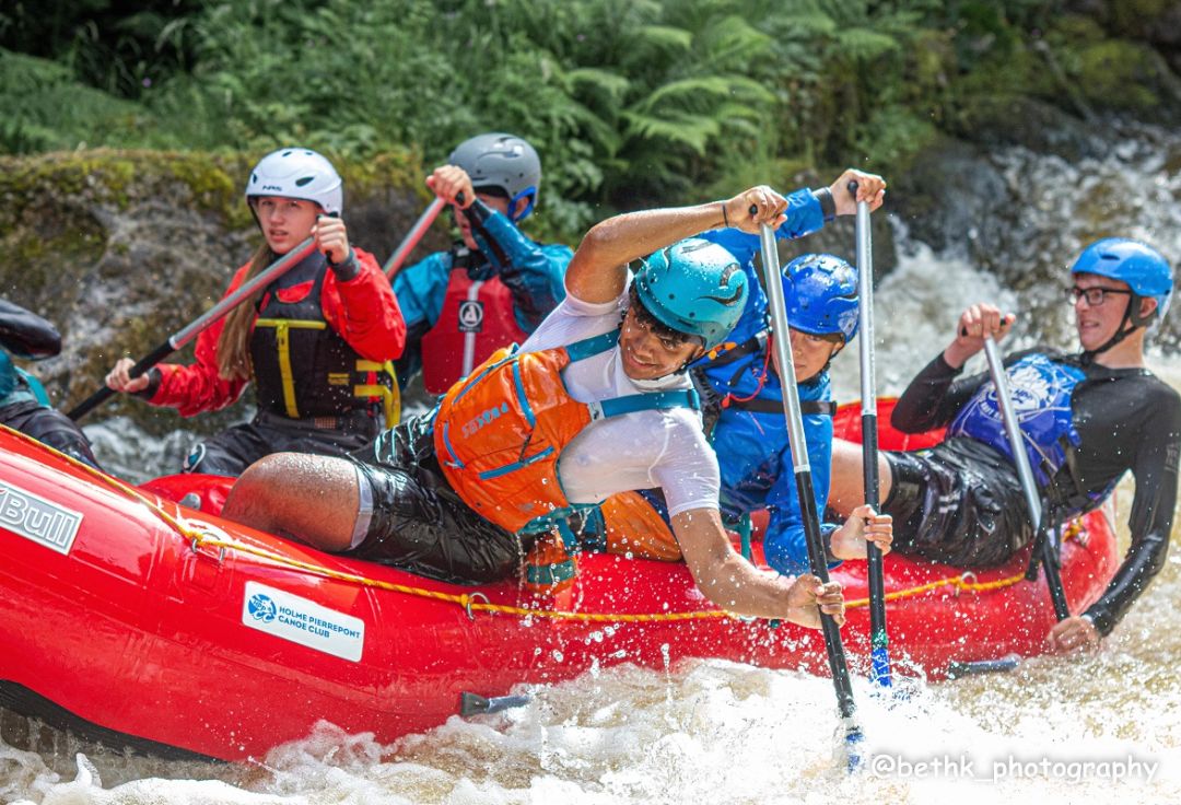 Branston sponsors ambitious young rafting team