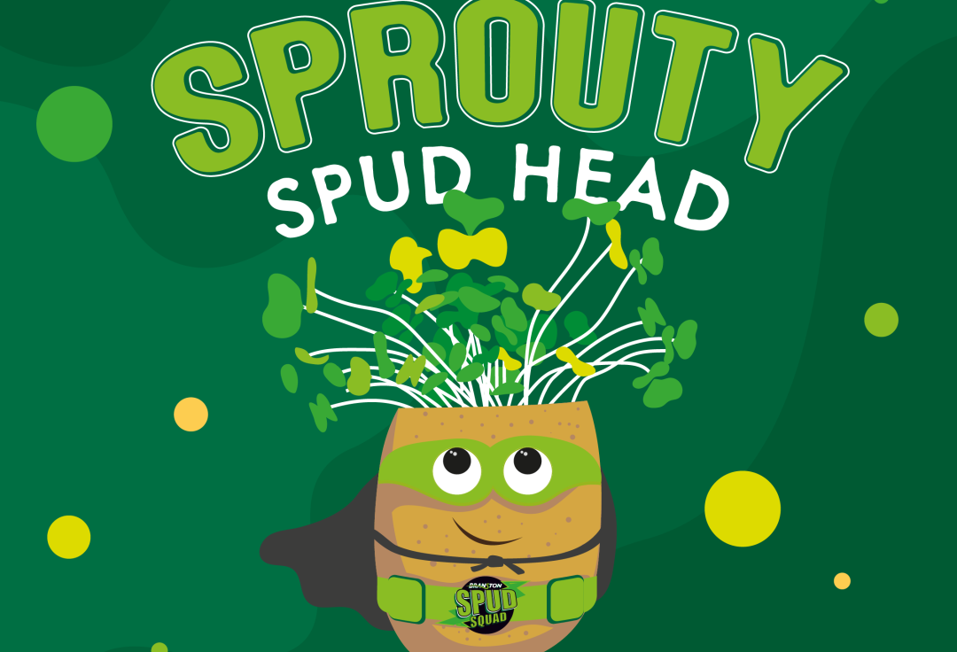 Sprouty Spud Head