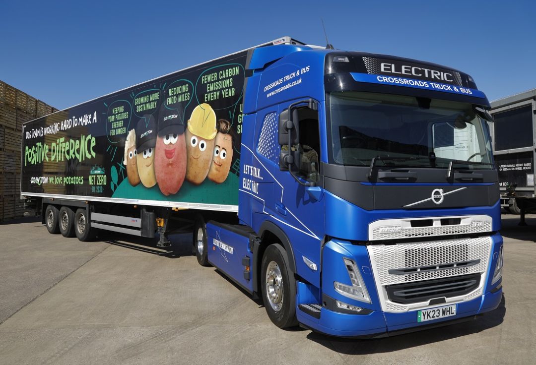 Branston Drives Forward Plans for Net Zero with EV truck trial