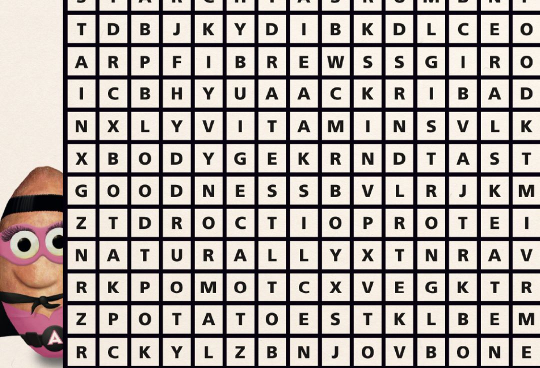 Potato Word Search