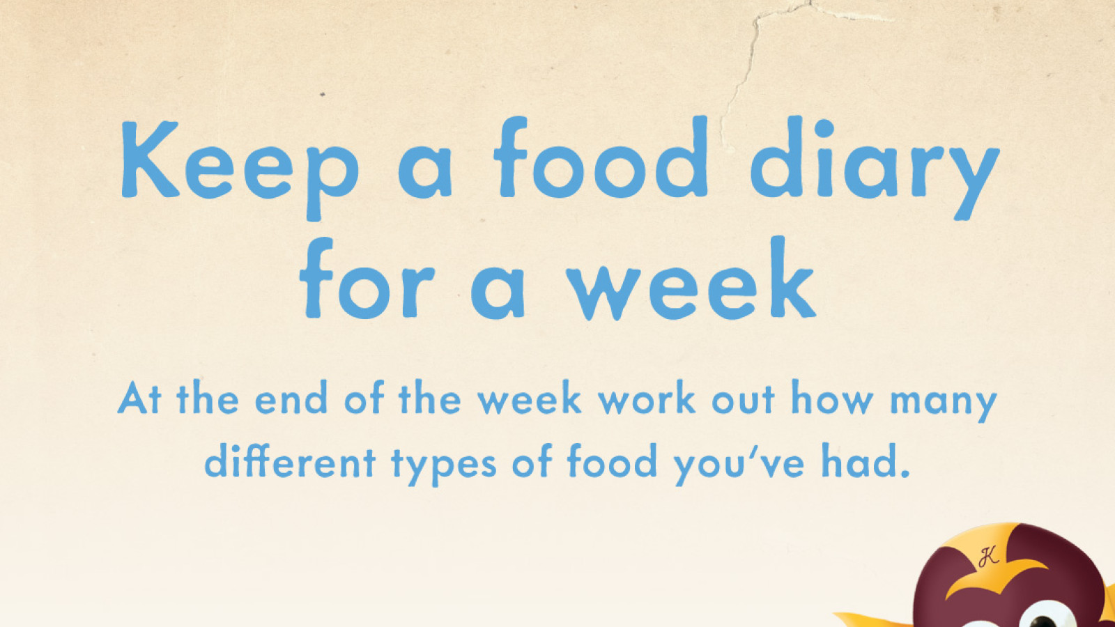 Keep a Food Diary for a Week