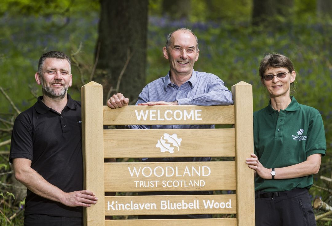 Branston supports Scotland’s most spectacular Bluebell Wood